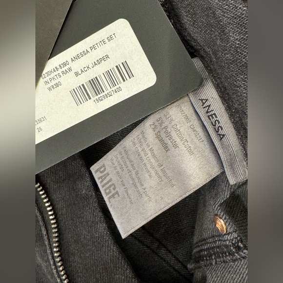 PAIGE Anessa High-Rise Crop Wide-Leg Jeans NWT - Picture 9 of 10